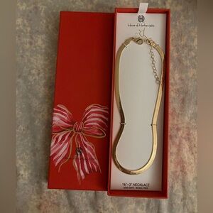 NEW House of Harlow 1960 gold necklace